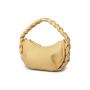 2024 Simple Designer Women's Shoulder Crossbody Bag Vegan Leather Ladies Sling Bags With Woven Handle