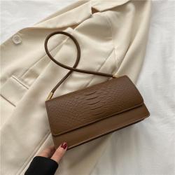 Crocodile Grain Shoulder Bag Handbag Urban Minimalist Fashion Bags For Ladies Girls Cross Section Type Luxury Purse Ry720059