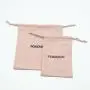 Hot Sale Ladies Designer Cotton Linen Dust Cosmetic Travel Handbag Shoulder Drawstring Cotton Gift Shopping Bag
