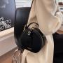 Fashion crossbody small round bag women's spring Gelory new fashion retro handbag shoulder bag