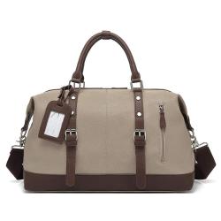 2021 Luggage Bag Men Women PU Leather Clothes Storage Carry-On Duffle Organiser Foldable Duffel bag Packable Tote Travel Bag