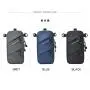 ZR910 New Arm Bag Men's PU Fitness Wrist Bag Leisure Letters Waterproof Portable Outdoor Sports Running Phone Waist Bag