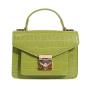 2024 Wholesale Crocodile Leather Satchel Bag Handbag For Ladies Purse With Removable Strap