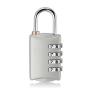 HR199 Travel Supplies Zinc Alloy Padlock Luggage Backpack Password Padlock Multi-purpose Creative Four Digit Password Lock