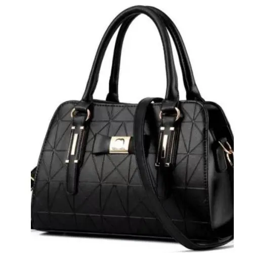 2023 New Pu Solid Women Fashion Handbags Stone Pattern Wholesale Women Handbags Metal Lock Designer Shoulder Bags For Women