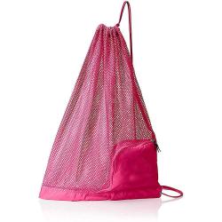 China Custom Fashion Sport Lover Economic Shoulder Bag Drawstring Cord Sport Mesh Equipment Bag