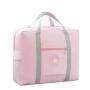 HR143 Double Layer Foldable Airplane Travel Luggage Bag 600D Oxford Clothing Storage Handheld Bag Front Pocket Phone Mesh Bag
