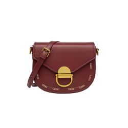 2024 Custom PU Leather Shoulder Saddle Bag For Women Luxury Crossbody Purse