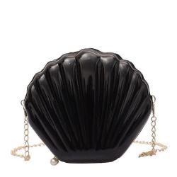 HR325 New Fashion Ladies Solid Matte Shell Bag Single Shoulder Chain Crossbody Women's Small Bag PC Material Zipper ID Phone Bag