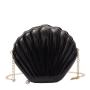 HR325 New Fashion Ladies Solid Matte Shell Bag Single Shoulder Chain Crossbody Women's Small Bag PC Material Zipper ID Phone Bag