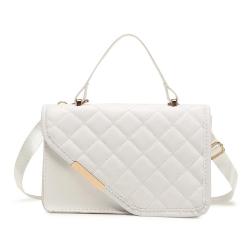 2024 Trendy Casual Diamond Embroidered Small Square Shoulder Bag Portable Cross-Border Lady's Handbag for Foreign Trade