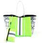 Neoprene tote bag Customized 2024 Hot sell Beach Neoprene Beach Tote Bag Camouflage Stripe Design big neoprene bags summer