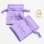 Wholesale Mini Satin Hairpin Jewelry Bag Jewelry Packaging Pouch Luxury Dust Silk Satin Drawstring Bag