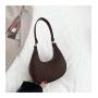 Wholesale Cheap One shoulder underarm bags foreign style casual underarm bag simple saddle bag