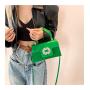 2024 new national style gemstone handbag fashion inlaid diamond small square bag ladies texture single shoulder crossbody bag