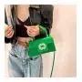 2024 new national style gemstone handbag fashion inlaid diamond small square bag ladies texture single shoulder crossbody bag
