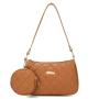 2024 Ladies Fashion Shoulder Bag with Single Strap Embroidered Mobile Phone Cosmetics Storage Portable with Chain Decoration