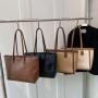 New Arrival Sac A Main Large Capacity Women Handbag Pu Leather Bag Shoulder Bag For Women