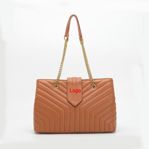 2024 Custom Logo Embroidery Vegan Leather Shoulder Underarm Bag For Women Luxury