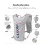ZF253 Outdoor Polyester Running Backpack Safety Reflective Sports Shoulder Bag Water Bag Cycling Hiking Climbing Bag