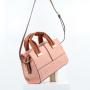 hot selling large-capacity handbag for women texture soft PU leather shoulder bag ladi contrast color hand bag factory 27.5 cm
