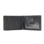 RFID Front Pocket PU Leather ID Window Cash Holder Travel Money Clip Wallet