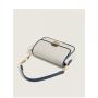 Niche Design Lock Catch High Sense Pleated Bag 2022 Fashion Spring Winter Messenger Bag Lucky Bead Borse Contrast Color Bag