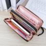 2024 new design ladies pu leather wallet wholesale fashion women trendy coin leather wallet for men