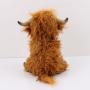 Manufacturer Soft Stuffed Toy Realistic Cow Furry Custom Animal Plush Toy for Wholesale