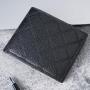 ZR551 Men Short Wallet Lattice Card Holder Card Positions Case Frosting Purse Retro Money Clip Billfold Dollars PU Open Wallet