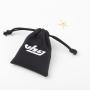 White Suede Microfiber Jewelry Packaging Bag Microfiber Pouch For Packaging