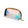 Gelory Customizable Laser Magic Color Makeup Bag Thickened Transparent Waterproof TPU Travel Cosmetic Storage Bag