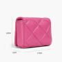 Wholesale Customized  PU Handbags Puffy Diamond Lattice Padding luxury Shoulder Bags Women's Gold Chain Sling Bags