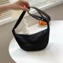 Gelory Travel Ladies Cross Body Bag Half Moon Custom Large Capacity Nylon Crossbody Shoulder Bags For Women