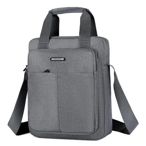 ZR664 Men Bag New Briefcase Nylon Waterproof Handbag backpack Shoulder Crossbody Bag Business Youth Vertical Boy Shoulder Bag