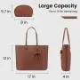 LOVEVOOK New Design Cute PU Leather Computer Bag Large Laptop Handbags Ladies Laptop Tote Bag for Women