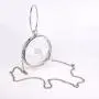 Wholesale wedding party transparent women crossbody evening bag gold round clear acrylic ball clutch purse bag 2024