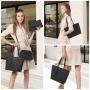 LOVEVOOK Fashion Designer Leather Shoulder Bags Ladies Tote Satchel Hobo 3pcs Bag Set Purses and Handbags for Women