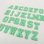 Hot Sales New Design Factory Multi Colors Low MOQ Wholesale Embroidery Chenille Patches Chenille Letter Stickers Custom