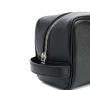 PU leather travel organizer bags toiletry cosmetic bags with hand strap