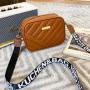 2024 Ladies Roller Camera Bag New Fashionable Lozenge Sling Shoulder Storage with Single Strap Mobile Phone Accessory Case