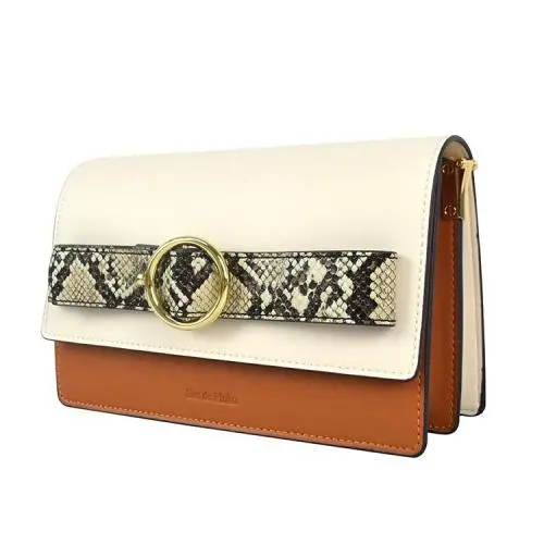 2021 Wholesale  China Supplier Latest Design Snake Pattern Faux Leather Handbag Ladies Bags