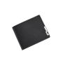 Men's short wallet Korean style iron edge men's horizontal multi-card space money clip trend card bag purse for men