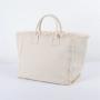 Keymay USA Warehouse Free Shipping High Quality Bridesmaid Gift Personalized Letter Patches Canvas Fringe Tote Bag for Women