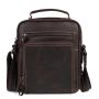 Alligator Pattern Leather Messenger Bag for Men Retro Man Purse Crossbody Satchel Shoulder Bags for Work Business