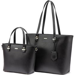 LOVEVOOK 2023 Stylish 2pcs PU Leather Fashion Hand bag Ladies Shoulder Bags Shopping Parties Tote Satchel handbag setsfor Women