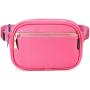 Gelory Wholesale Fashion Women Waist Bag Custom Logo PU Leather Hip Bum Bag Fanny Pack