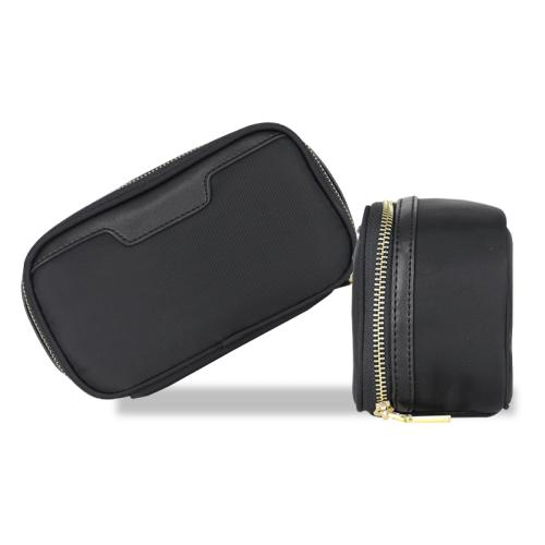 Canvas Make Up Case Professional Cosmetic Makeup Bag Zipper Makeup Cosmetic Case