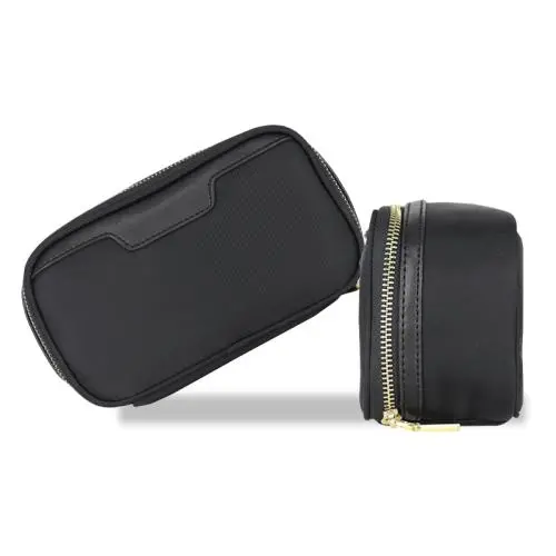Canvas Make Up Case Professional Cosmetic Makeup Bag Zipper Makeup Cosmetic Case