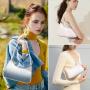 LOVEVOOK wholesale fashion girls shoulder bags cute Clutch mini purse  fashion PU leather women small Croc hand bags for women